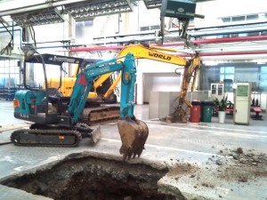 廠房內施工案例